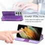 Samsung Galaxy S21 Ultra Handyh�lle Schutztasche Case Cover Mandala Violett