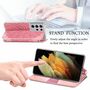 Samsung Galaxy S21 Ultra Handyh�lle Schutztasche Case Cover Mandala Rosa