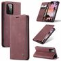 Handy H�lle Schutz Tasche f�r Samsung Galaxy A72 5G Cover Wallet Etui Rot
