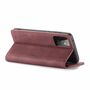 Handy H�lle Schutz Tasche f�r Samsung Galaxy A72 5G Cover Wallet Etui Rot