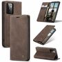 Handy H�lle Schutz Tasche f�r Samsung Galaxy A72 5G Cover Wallet Etui Braun