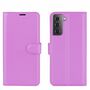 Samsung Galaxy S21 Plus Handyh�lle Schutztasche Case Cover Klapptasche Violett