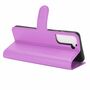 Samsung Galaxy S21 Plus Handyh�lle Schutztasche Case Cover Klapptasche Violett