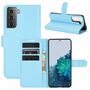 Samsung Galaxy S21 Plus Handyh�lle Schutztasche Case Cover Klapptasche Blau