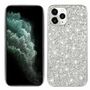 Apple iPhone 12 mini Handyh�lle Schutzcase Glitzer Funkel Cover Silber