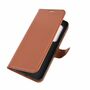 Xiaomi Mi Note 10 Lite Handyh�lle Schutztasche Case Cover Klapptasche Braun