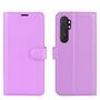 Xiaomi Mi Note 10 Lite Handyh�lle Schutztasche Case Cover Klapptasche Violett