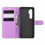 Xiaomi Mi Note 10 Lite Handyh�lle Schutztasche Case Cover Klapptasche Violett