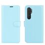 Xiaomi Mi Note 10 Lite Handyh�lle Schutztasche Case Cover Klapptasche Blau