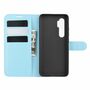 Xiaomi Mi Note 10 Lite Handyh�lle Schutztasche Case Cover Klapptasche Blau