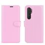 Xiaomi Mi Note 10 Lite Handyh�lle Schutztasche Case Cover Klapptasche Rosa