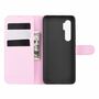 Xiaomi Mi Note 10 Lite Handyh�lle Schutztasche Case Cover Klapptasche Rosa