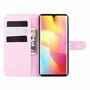 Xiaomi Mi Note 10 Lite Handyh�lle Schutztasche Case Cover Klapptasche Rosa