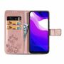 Xiaomi Mi 10 Lite 5G Handy H�lle Schutz Tasche Cover Flip Case Kartenfach Rosa