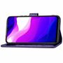 Xiaomi Mi 10 Lite 5G Handy H�lle Schutz Tasche Cover Flip Case Kartenfach Violett