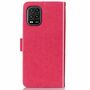 Xiaomi Mi 10 Lite 5G Handy H�lle Schutz Tasche Cover Flip Case Kartenfach Pink