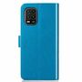 Xiaomi Mi 10 Lite 5G Handy H�lle Schutz Tasche Cover Flip Case Kartenfach Blau