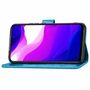 Xiaomi Mi 10 Lite 5G Handy H�lle Schutz Tasche Cover Flip Case Kartenfach Blau