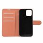 Apple iPhone 12 / 12 Pro Handyh�lle Schutztasche Case Cover Klapptasche Braun