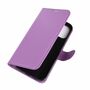 Apple iPhone 12 / 12 Pro Handyh�lle Schutztasche Case Cover Klapptasche Violett