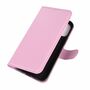 Apple iPhone 12 / 12 Pro Handyh�lle Schutztasche Case Cover Klapptasche Rosa