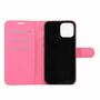 Apple iPhone 12 / 12 Pro Handyh�lle Schutztasche Case Cover Klapptasche Rosa