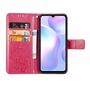 Xiaomi Redmi 9A Handy H�lle Schutz Tasche Cover Flip Case Kartenfach Pink