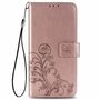 Xiaomi Redmi 9A Handy H�lle Schutz Tasche Cover Flip Case Kartenfach Rosa