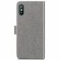 Xiaomi Redmi 9A Handy H�lle Schutz Tasche Cover Flip Case Kartenfach Grau