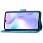 Xiaomi Redmi 9A Handy H�lle Schutz Tasche Cover Flip Case Kartenfach Blau