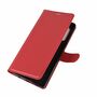 LG Velvet Handyh�lle Schutztasche Case Cover Klapptasche Rot