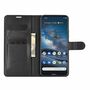 Nokia 8.3 Handyh�lle Schutztasche Case Cover Klapptasche Schwarz