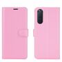 Sony Xperia 5 II Handyh�lle Schutztasche Case Cover Klapptasche Rosa