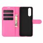Sony Xperia 5 II Handyh�lle Schutztasche Case Cover Klapptasche Rosa