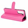 Samsung Galaxy S21 Handyh�lle Schutztasche Case Cover Klapptasche Rosa