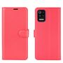 LG K52 Handyh�lle Schutztasche Case Cover Klapptasche Rot