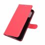 LG K52 Handyh�lle Schutztasche Case Cover Klapptasche Rot
