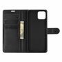 Oppo A72 / A73 Handyh�lle Schutztasche Case Cover Klapptasche Schwarz