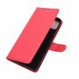 Oppo A72 / A73 Handyh�lle Schutztasche Case Cover Klapptasche Rot