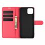 Oppo A72 / A73 Handyh�lle Schutztasche Case Cover Klapptasche Rot