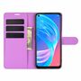 Oppo A72 / A73 Handyh�lle Schutztasche Case Cover Klapptasche Violett