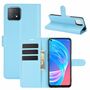 Oppo A72 / A73 Handyh�lle Schutztasche Case Cover Klapptasche Blau