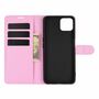 Oppo A72 / A73 Handyh�lle Schutztasche Case Cover Klapptasche Rosa