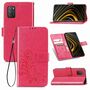 Xiaomi Poco M3 Handy H�lle Schutz Tasche Cover Flip Case Kartenfach Pink