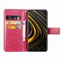 Xiaomi Poco M3 Handy H�lle Schutz Tasche Cover Flip Case Kartenfach Pink