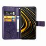 Xiaomi Poco M3 Handy H�lle Schutz Tasche Cover Flip Case Kartenfach Violett