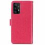 Samsung Galaxy A72 5G Handy Hlle Schutz Tasche Cover Flip Case Kartenfach Pink