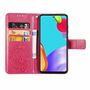 Samsung Galaxy A72 5G Handy Hlle Schutz Tasche Cover Flip Case Kartenfach Pink