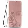Samsung Galaxy A72 5G Handy H�lle Schutz Tasche Cover Flip Case Kartenfach Rosa
