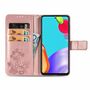 Samsung Galaxy A72 5G Handy H�lle Schutz Tasche Cover Flip Case Kartenfach Rosa